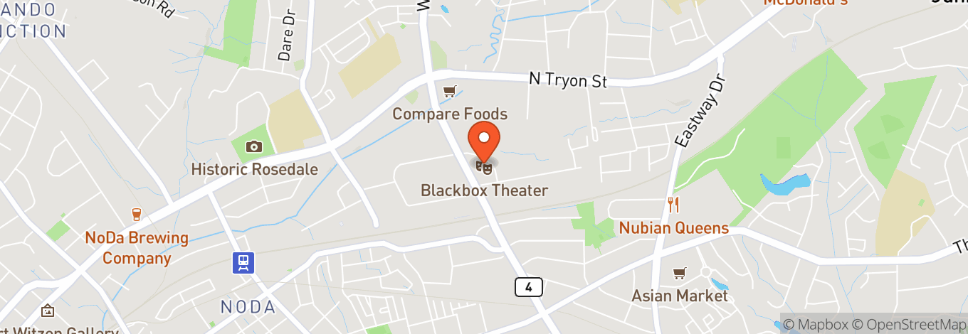 Map of Blackbox Theater