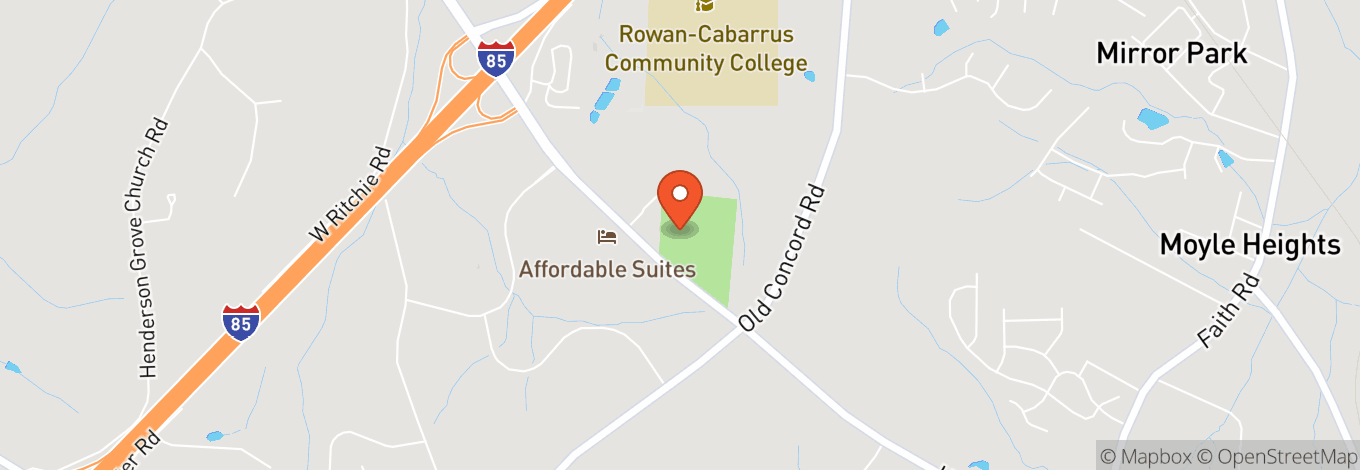 Map of Rowan County Fair