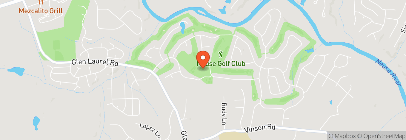 Map of The Neuse Country Club