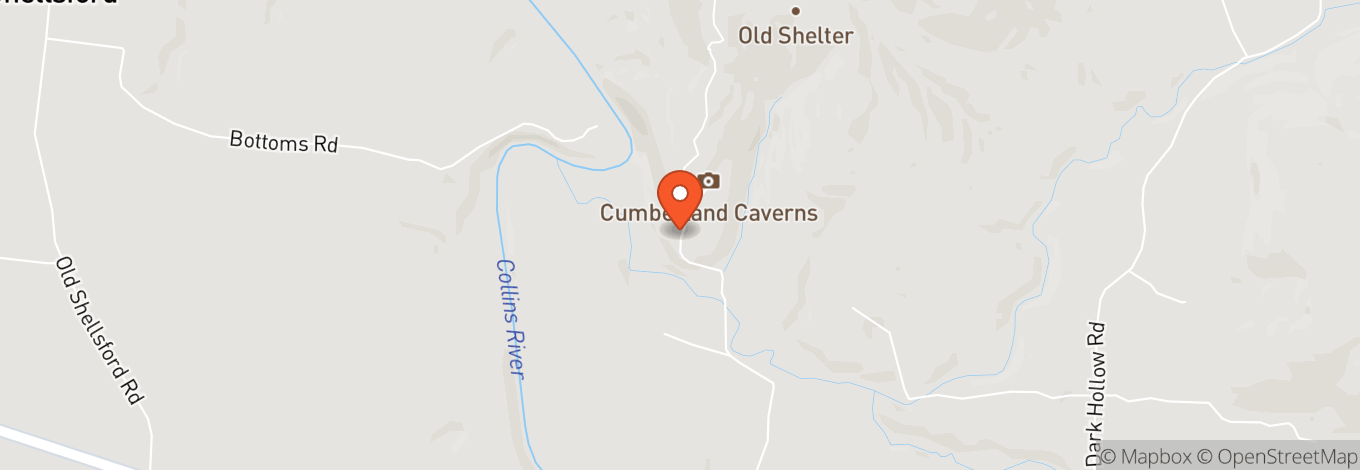 Map of Cumberland Caverns Live