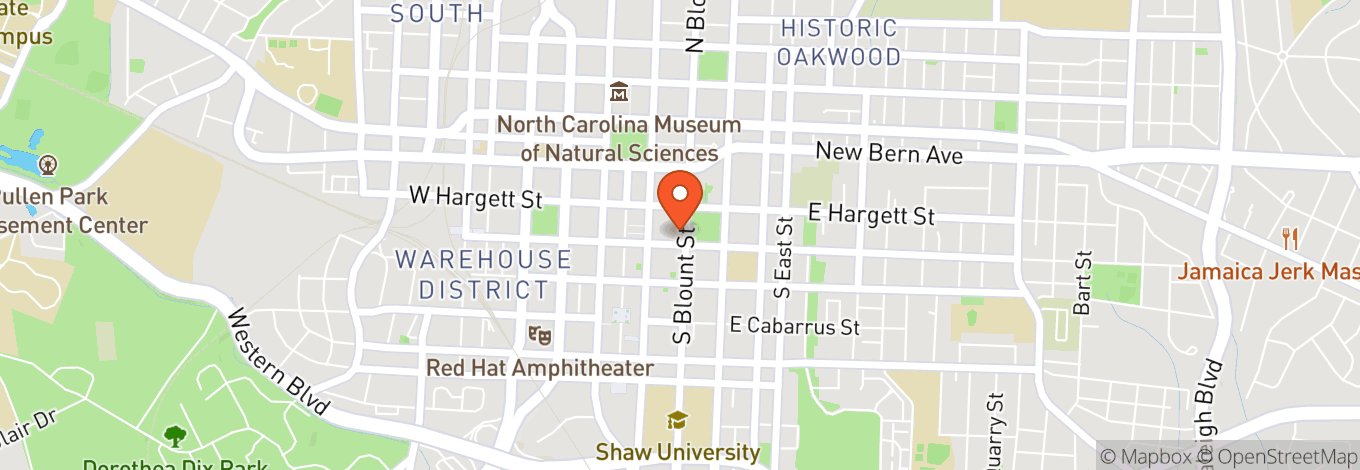 Map of The Pour House Music Hall & Record Shop