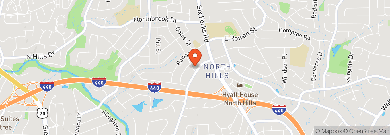 Map of Quail Ridge Books