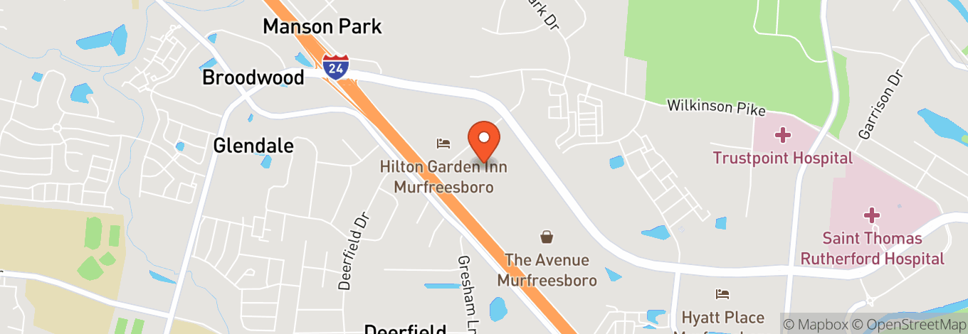 Map of Embassy Suites by Hilton Nashville SE Murfreesboro