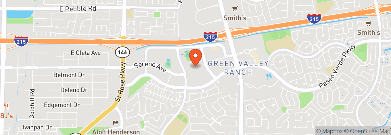 Map of Green Valley Ranch Grand Events Center