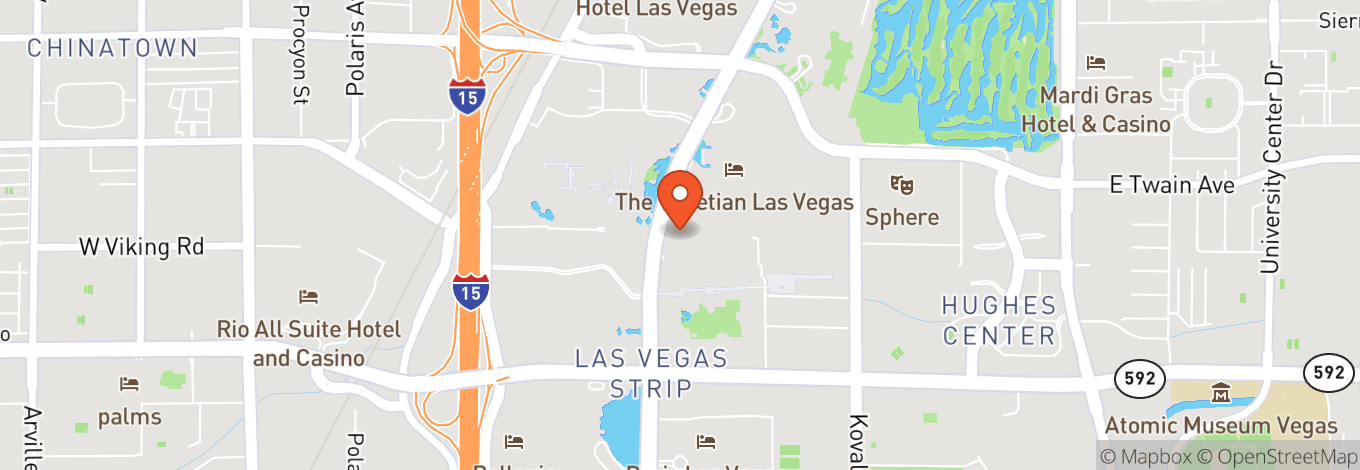 Map of Harrah's Cabaret