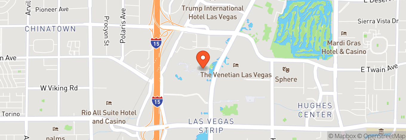 Map of The Mirage