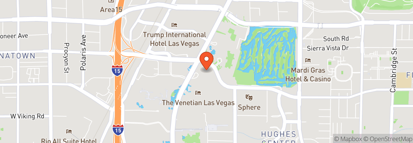Map of The Palazzo Theatre