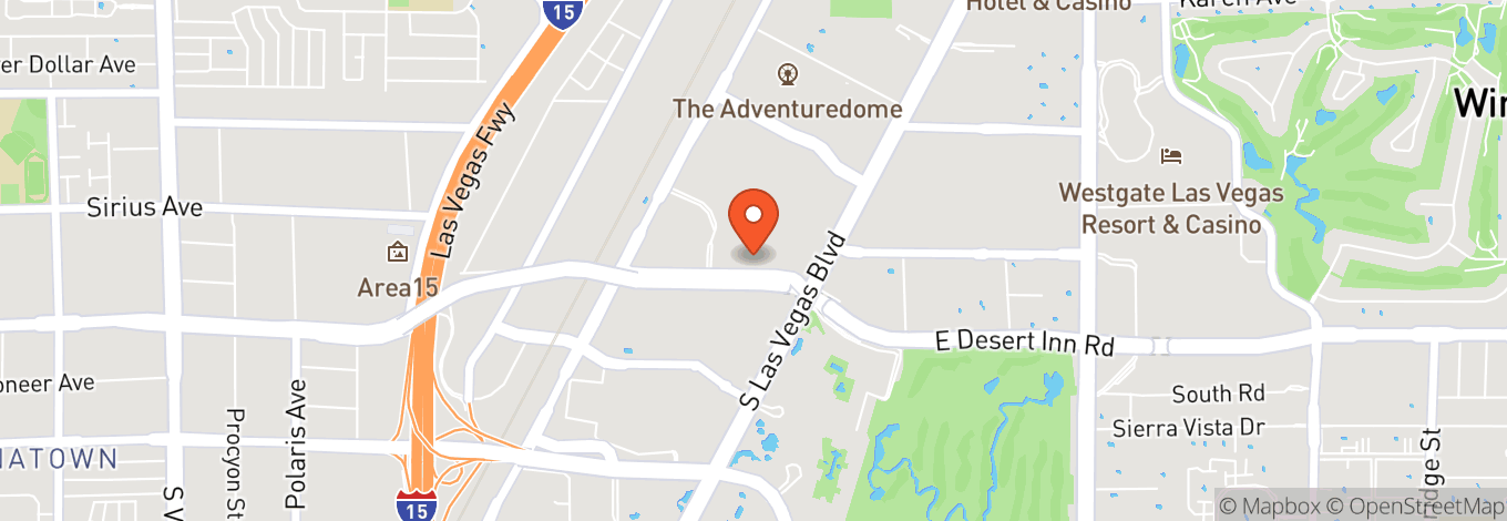 Map of Zouk Nightclub