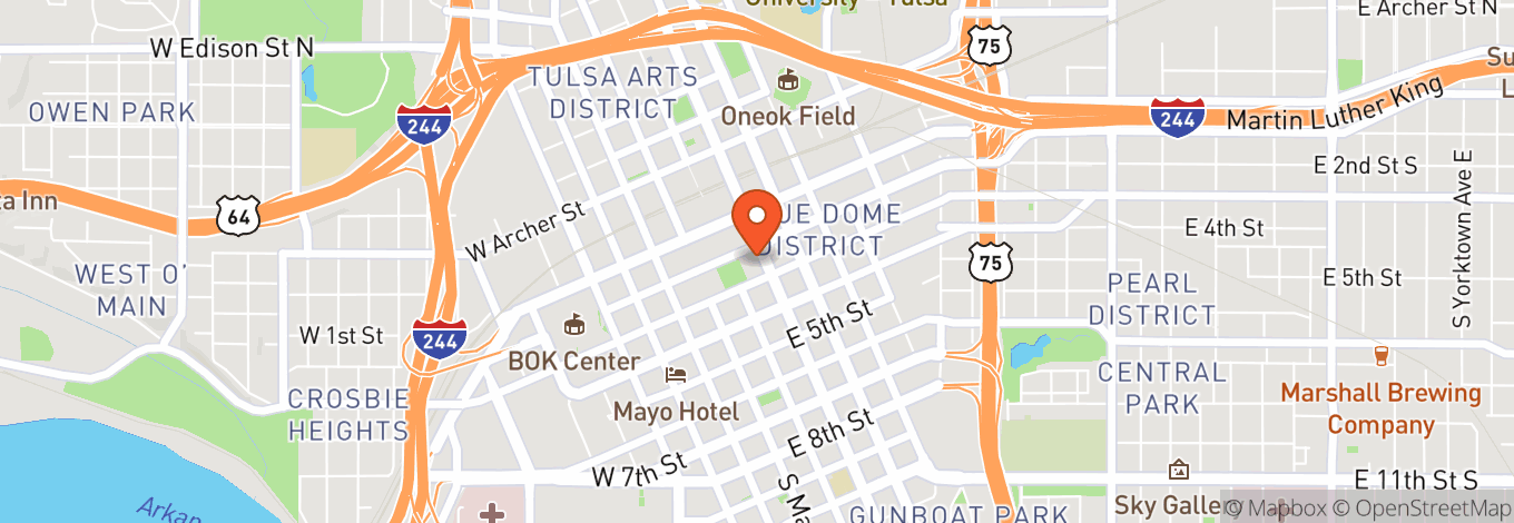 Map of Chapman Music Hall - TPAC