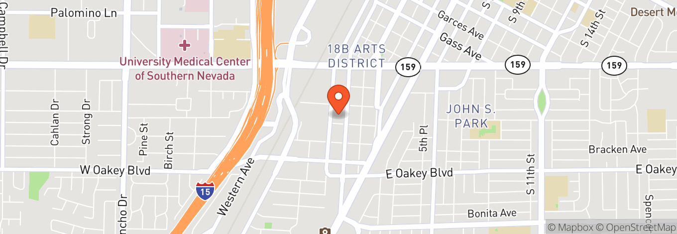 Map of 70 W Imperial Ave