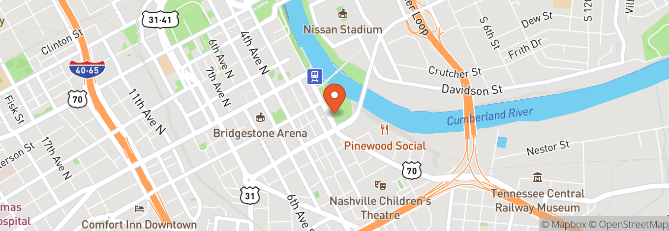 Map of Ascend Amphitheater