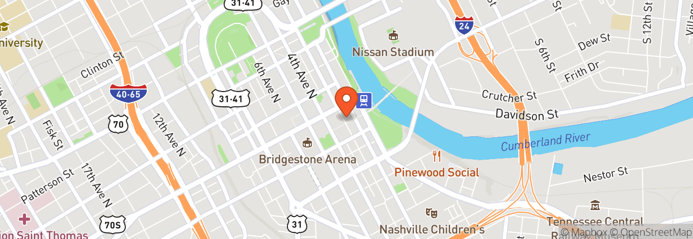 Map of Big Machine Brewery & Distillery