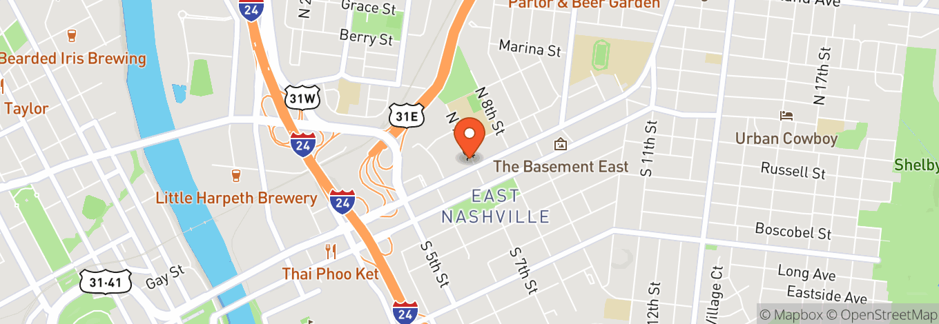 Map of Main Street Gallery