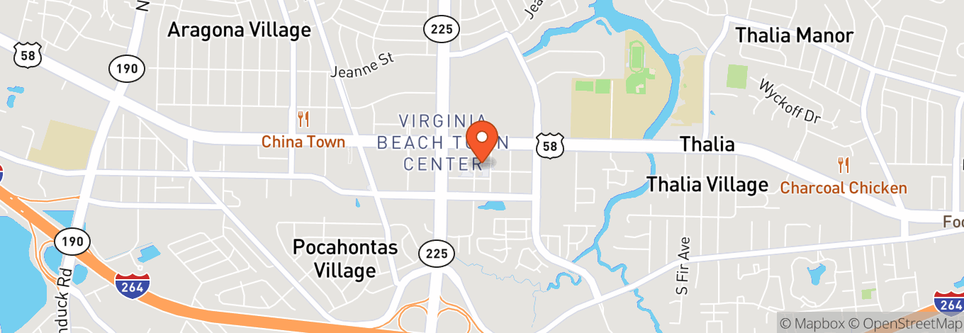 Map of Funny Bone Comedy Club