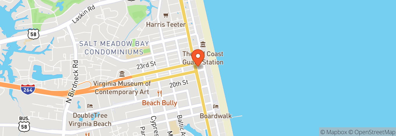 Map of The Bunker Brewpub & Cadence Hall