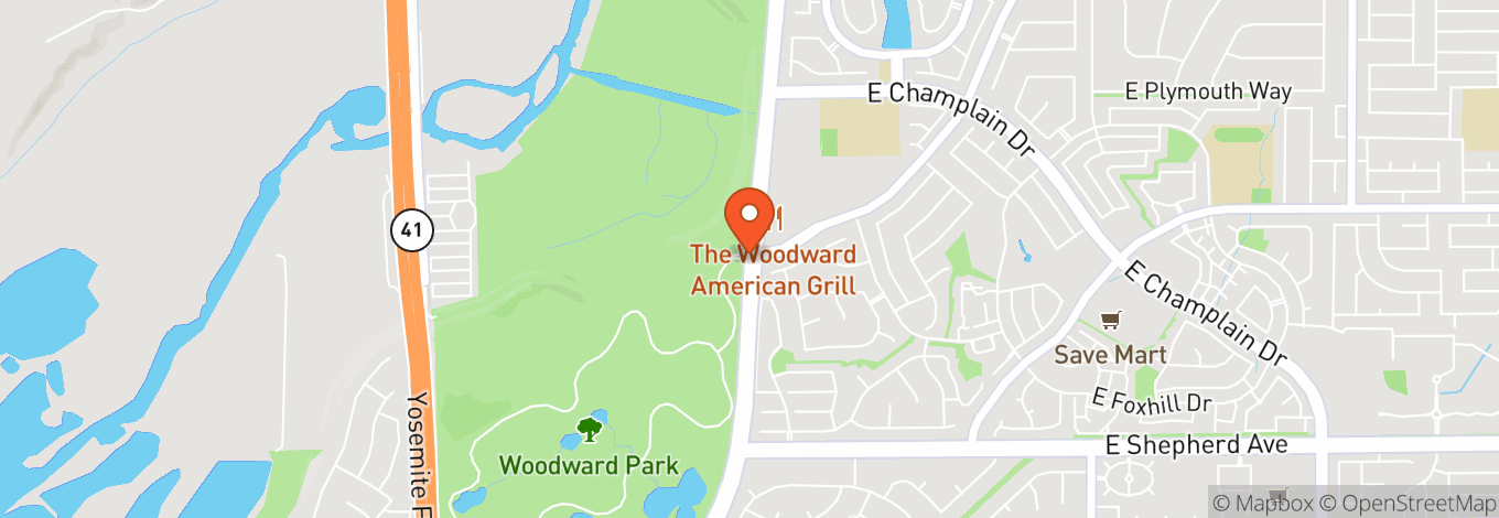 Map of Woodward Park