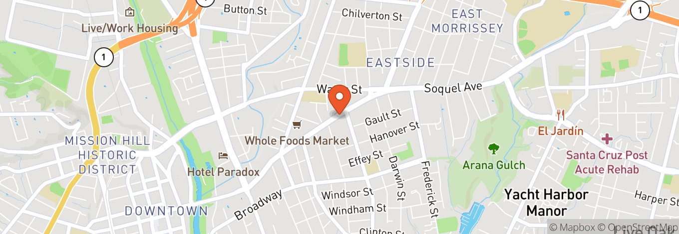 Map of The Crepe Place