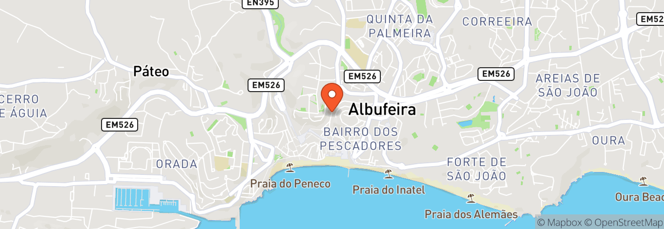 Map of Spring Break Portugal