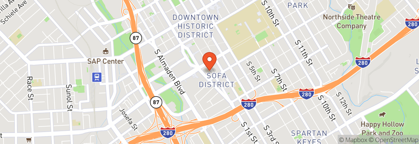 Map of The Continental Bar Lounge & Patio