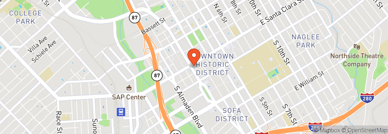 Map of The Glasshouse (Us)