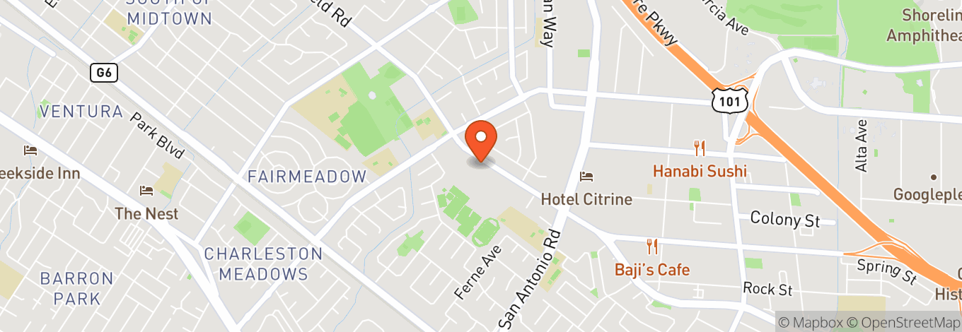 Map of Zohar Dance Company