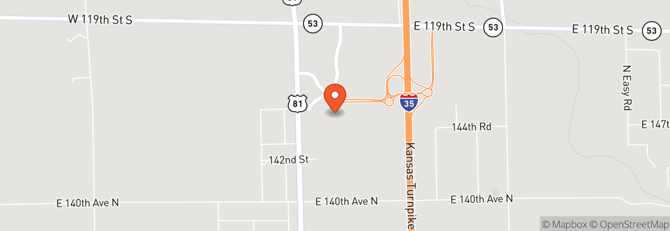 Map of Kansas Star Event Center Arena