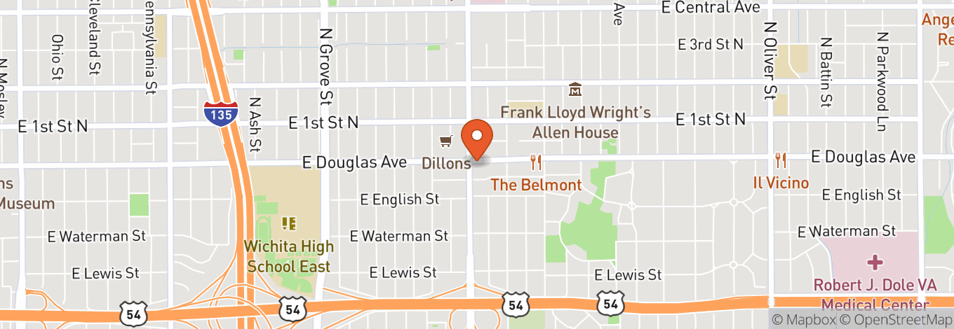 Map of Crown Uptown Theatre