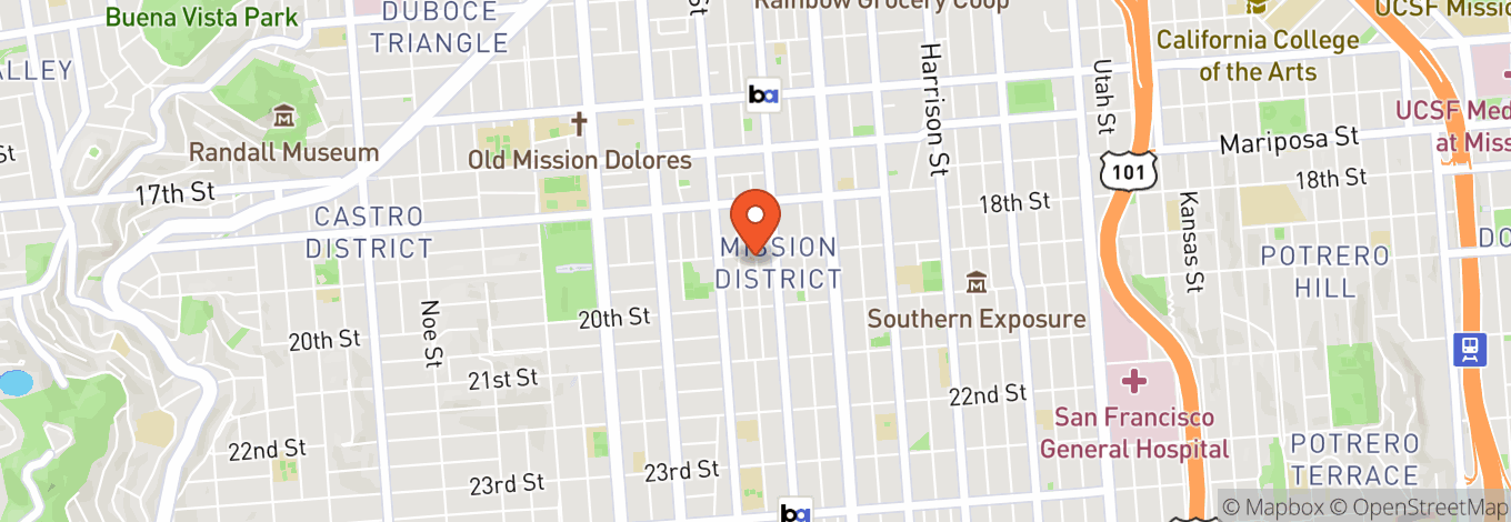 Map of Make-Out Room