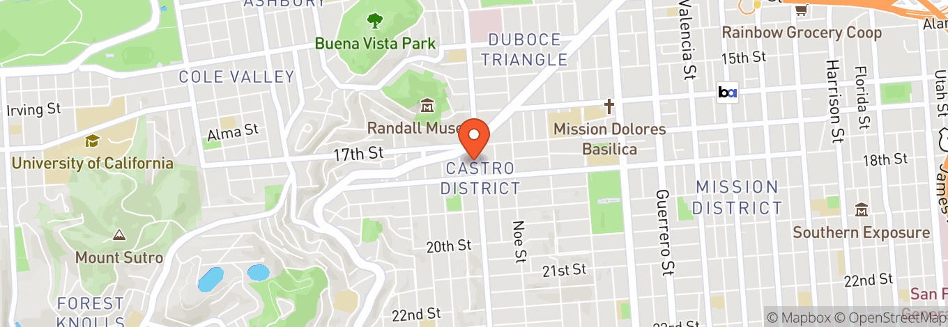 Map of Q Bar