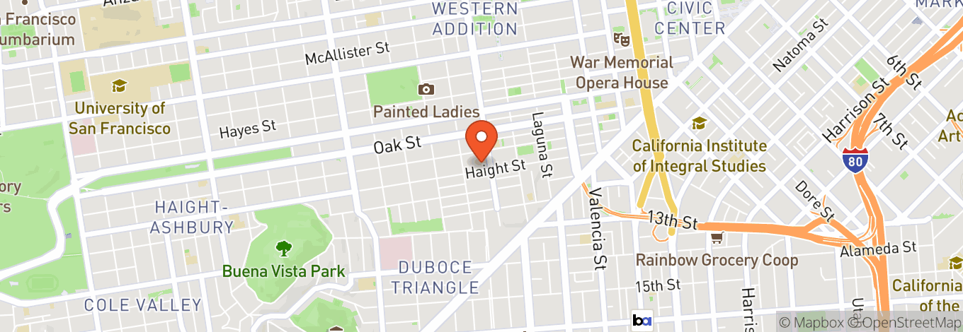 Map of Underground Sf