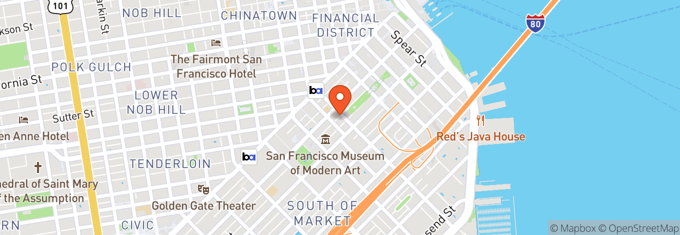 Map of 111 Minna Gallery And Event Space