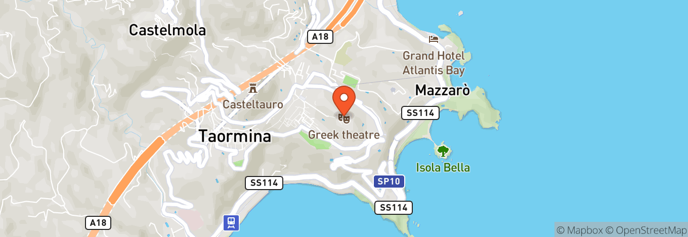 Map of Teatro Antico Di Taormina