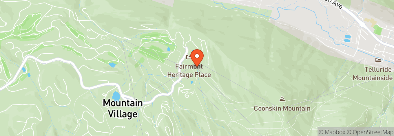 Map of Various Venues - Telluride