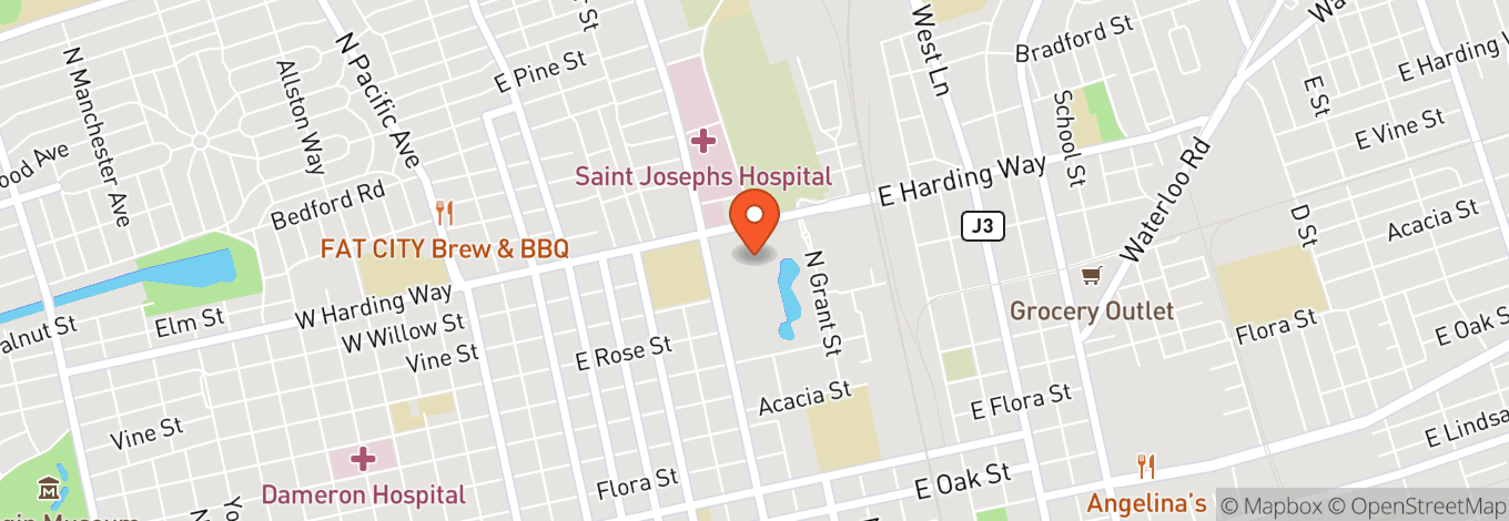 Map of The Bob Hope Theatre