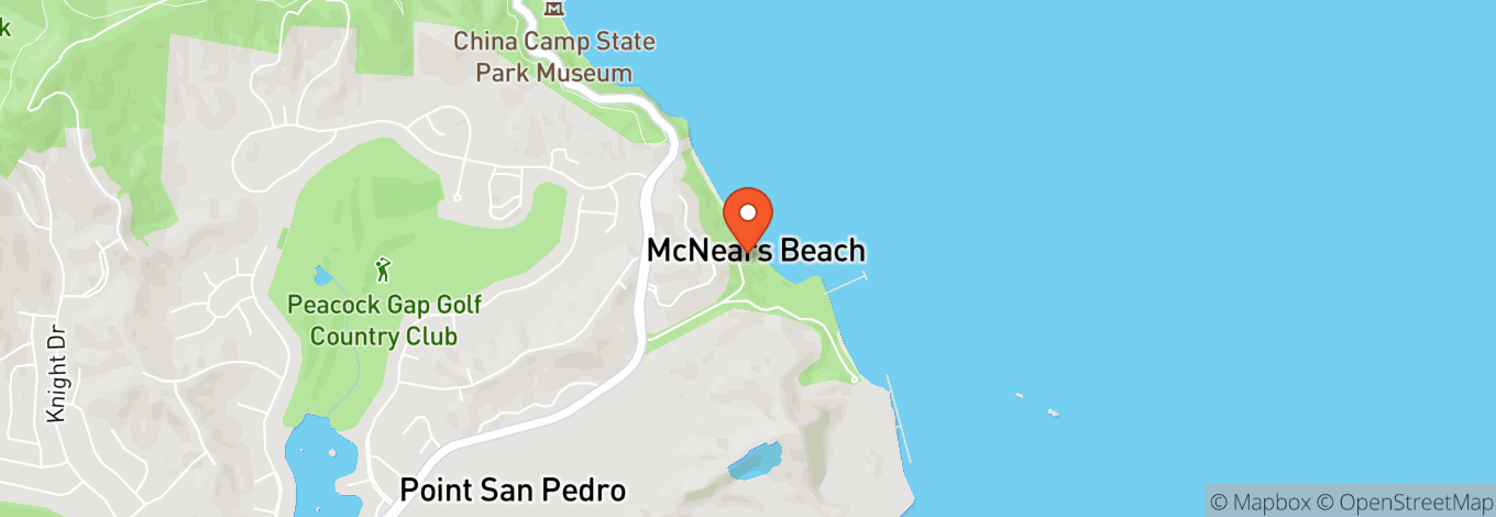 Map of Mcnears Beach