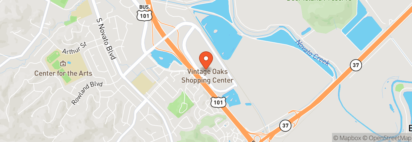 Map of Hopmonk Novato