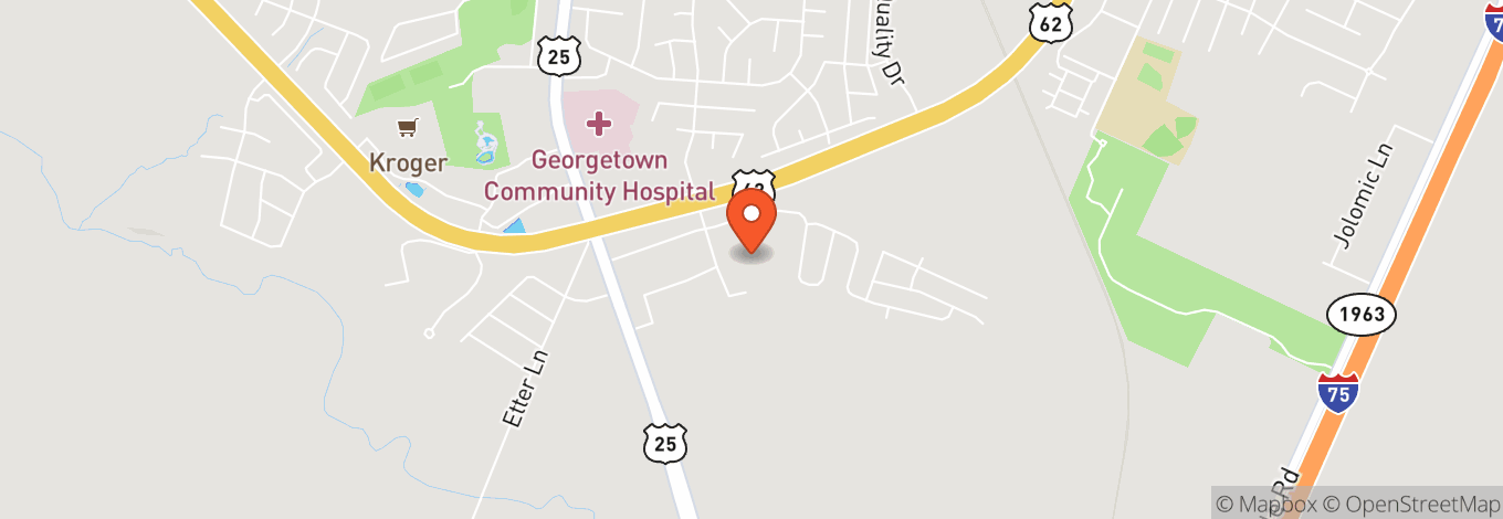 Map of Harmony Christian Church