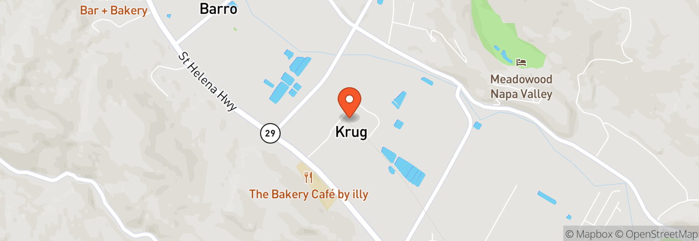 Map of Charles Krug Winery
