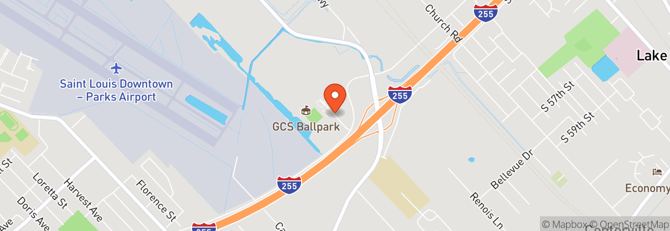 Map of Arsenal BG Ballpark