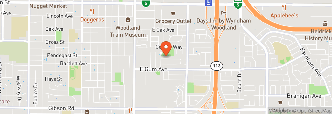 Map of Yolo County Fairgrounds