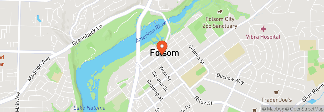 Map of Folsom Hotel Saloon