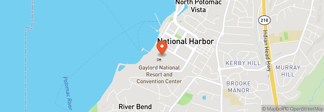 Map of Gaylord National Resort & Convention Center