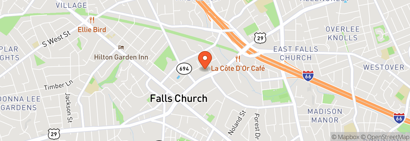 Map of Columbia Church