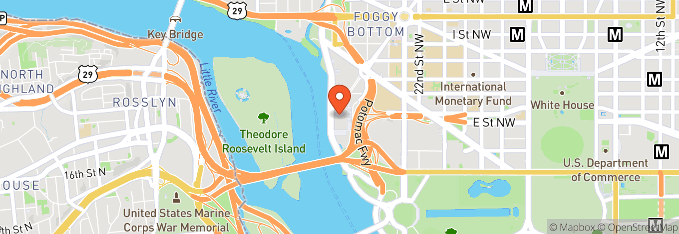 Map of The John F. Kennedy Memorial Center