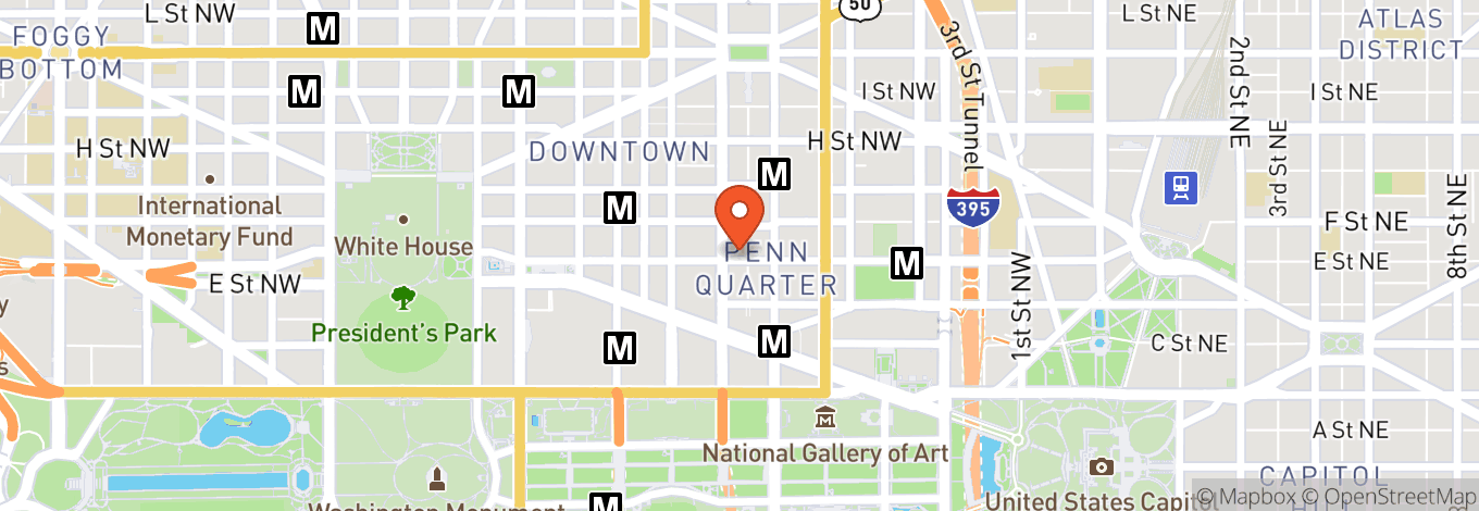 Map of Penn Social