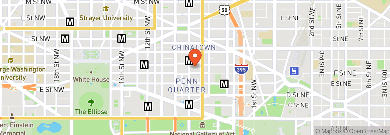 Map of Capital One Arena