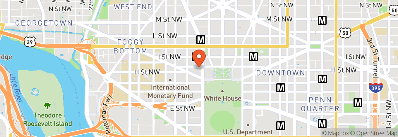 Map of Capital Hilton