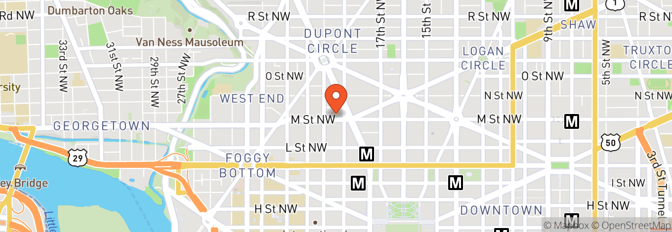 Map of ONYX Rooftop Lounge