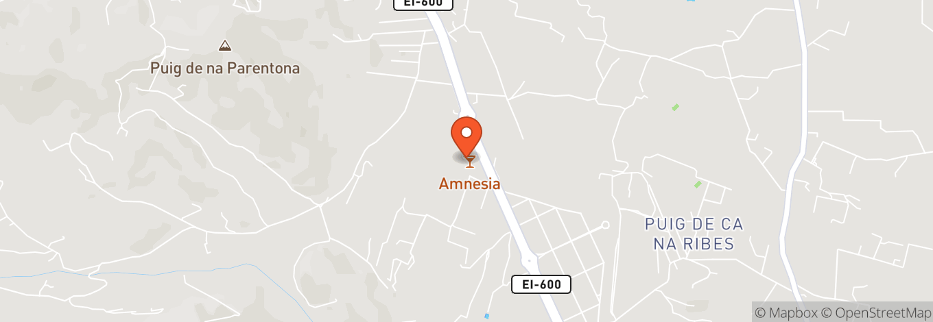 Map of Amnesia Ibiza