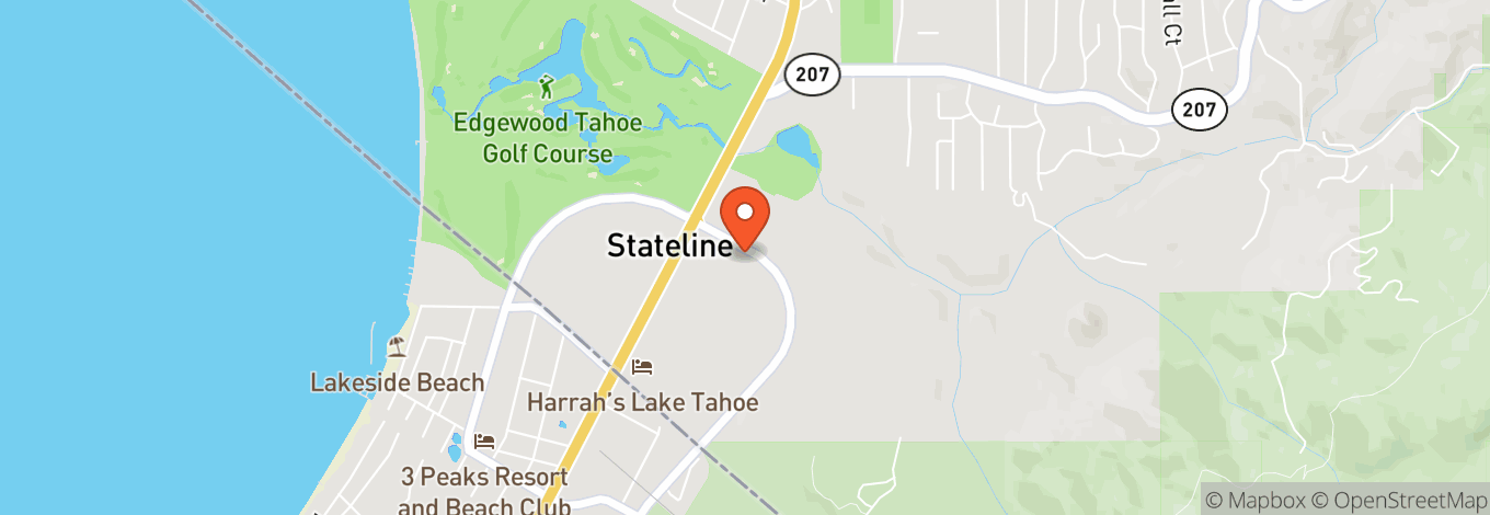 Map of Tahoe Blue Event Center